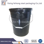 פלדה דלי עם מכסה פרח עבור מדלל